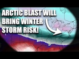 ARCTIC BLAST Will Set The Stage For A Multi Winter Storm Risk