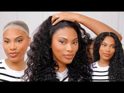 COMPLETLEY GLUELESS WIG INSTALL | NO BALD CAP |NO LACE GLUE !!!!!