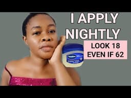 I Apply Vaseline - My Age is 62 But I Look 18 Instead | Antiaging Facial Mask