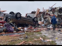 Choctaw, Oklahoma tornado damage and central Oklahoma potential tornado chase