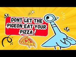 Don't Let the Pigeon Eat Your Pizza! 🍕 | Silly Storytime with Mommy & Sam