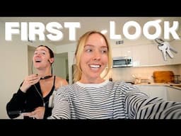 Showing Alisha My New Place + Her Reaction! Plus A Huge Closet Clean Out!