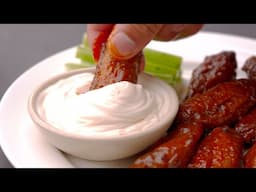 Hot Buffalo Chicken Wings that anyone can make easily and quickly