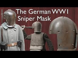 The German WW1 Sniper Mask/ Sappenpanzer Gesichtsmaske