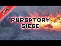 Purgatory Siege Tower Massacre PVP Mortal Online 2 Massive Clash in 4K Performance OK Awesome Fights