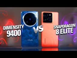 MediaTek Dimenstiy 9400 vs Snapdragon 8 Elite: Which is the Best Mobile Processor???