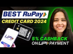 Best Rupay Credit Card - MAXIMUM Cashback for UPI Payment | Lifetime Free Rupay Credit Card | 2024