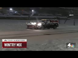 Areas of New York, New Jersey see first snowfall of the season | NBC New York