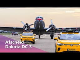 Laatste landing Dakota DC-3 op Schiphol ❤️