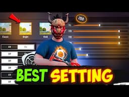 World's Best [ PRO SETTING ] In Free Fire 🔥| All New Controls Setting 2024 |