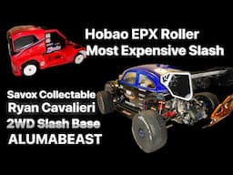 Earl Custom 2WD Slash called  Alumabeast & Hobao Roller Up For Grabs Insane Build