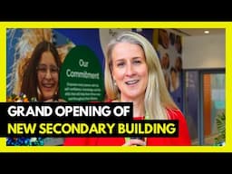 Grand Opening of the New Secondary Building - The Aquila School