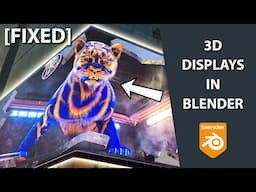 Create 3D BILLBOARD VIDEOS for Curved Screens | Blender Tutorial