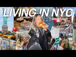 A FEW DAYS IN NYC (vlog)🗽🍎 🚕 | Rooftop Bar, Editing Dates, Times Square, etc! ✨