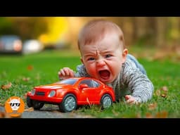 SCREAMING Babies Get into Trouble Playground - Funny Baby Videos | Just Funniest