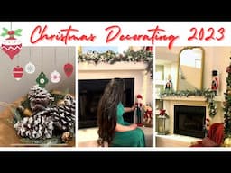 *NEW* CHRISTMAS DECORATE WIT ME  2023 ||CHRISTMAS DECORATING IDEAS  || TREE DECORATING 🎄