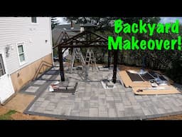 Building a paver patio and a gazebo