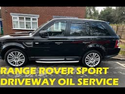 Range Rover Sport - Low cost DIY driveway service