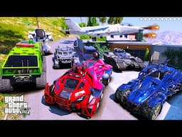 GTA 5 - Stealing ARMORED RARE CARS with Franklin (Real Life Cars #278)