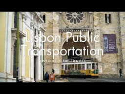 Must know before visiting Lisbon Portugal | Public Transportation Guide 2024