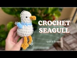 How to crochet a SEAGULL Crochet Tutorial: Step-by-Step for Beginners DIY