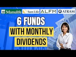 6 DIVIDEND PAYING FUNDS with MONTHLY DIVIDENDS for PASSIVE INCOME