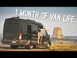 Our First Full Month of Vanlife | Young Couple Travel Vlogs Across The US