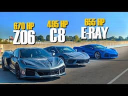 How much power is enough? Driving the full Corvette lineup