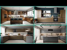 200+ Modular Kitchen Design Layout Open Kitchen Cabinet Colours 2024 | Modern Home Interior Designs