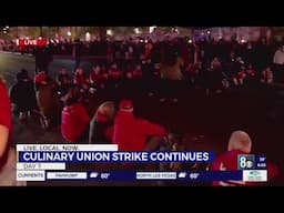 Culinary Union strike against Virgin Hotels Las Vegas continues as F1 weekend begins