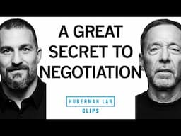 One of the Secrets to Negotiation | Chris Voss & Dr. Andrew Huberman