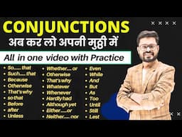 Conjunctions in English Grammar| Advanced English Conjunctions Practice | English Speaking Practice