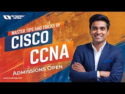 Master CCNA in Hindi | Admissions Open | Learn from Network Engineer