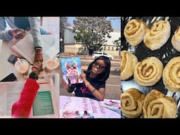 Unfiltered Vlog | #SKYGirlsBW | Baking | Senior Year | Work