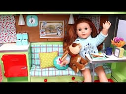 Breakfast on Wheels with My Favourite Puppy! Play Dolls