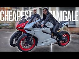 WE BOUGHT THE CHEAPEST  DUCATI PANIGALE IN THE WORLD FT MAROKI RIDER