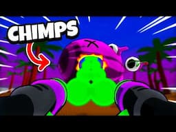 Beating CHIMPS in 1st Person Bloons!