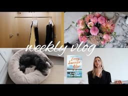 week in my life vlog: pre travel, fall shopping, what I'm reading & more!