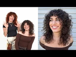 SNEAK PEEK | Voluminous Layers & Perfect Fringes for Curly Hair | Pro Tips with Victoria Schrager