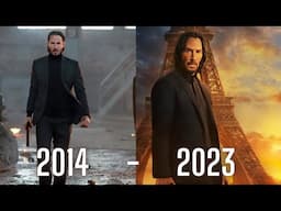 Evolución  de John Wick (Peliculas) 2014-2023