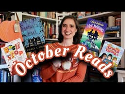 October Reading Wrap Up | Just the Highlights (Middle Grade and Horror!)