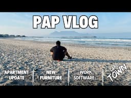 PAP VLOG | Software Developer Living in Cape Town | Apartment Update