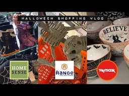 Spooky Shopping Spree - 🎃Halloween Shopping Vlog 2022 #4🎃 HomeSense, The Range and TkMaxx