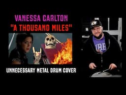 Metal Drum Cover of A THOUSAND MILES (Vanessa Carlton)