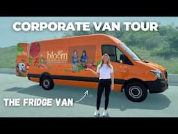 Our Coolest Build Yet, Meet The Fridge Van | CORPORATE VAN TOUR