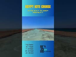 Egypt Kitesurfing Cruise - The ultimate adventure kitesurfing holiday #kitesurfing #travel #cruise