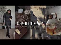 VLOGTOBER: Walmart Staple Wardrobe  + Simmer Pot +  New Coffee Shop + Focus on your goals | iDESIGN8