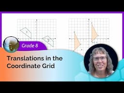 Translations in the coordinate grid (8th grade math)