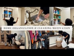 HOME ORGANIZATION & CLEANING MOTIVATION + RESTOCK & ORGANIZE #homeorganization