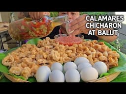 CALAMARES | CHICHARON | BALUT | PUTOK BATOK | FILIPINO STREETFOOD | MUKBANG PHILIPPINES